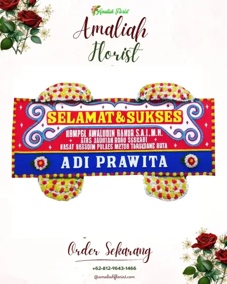 Papan Bunga Ucapan Selamat Damarsari